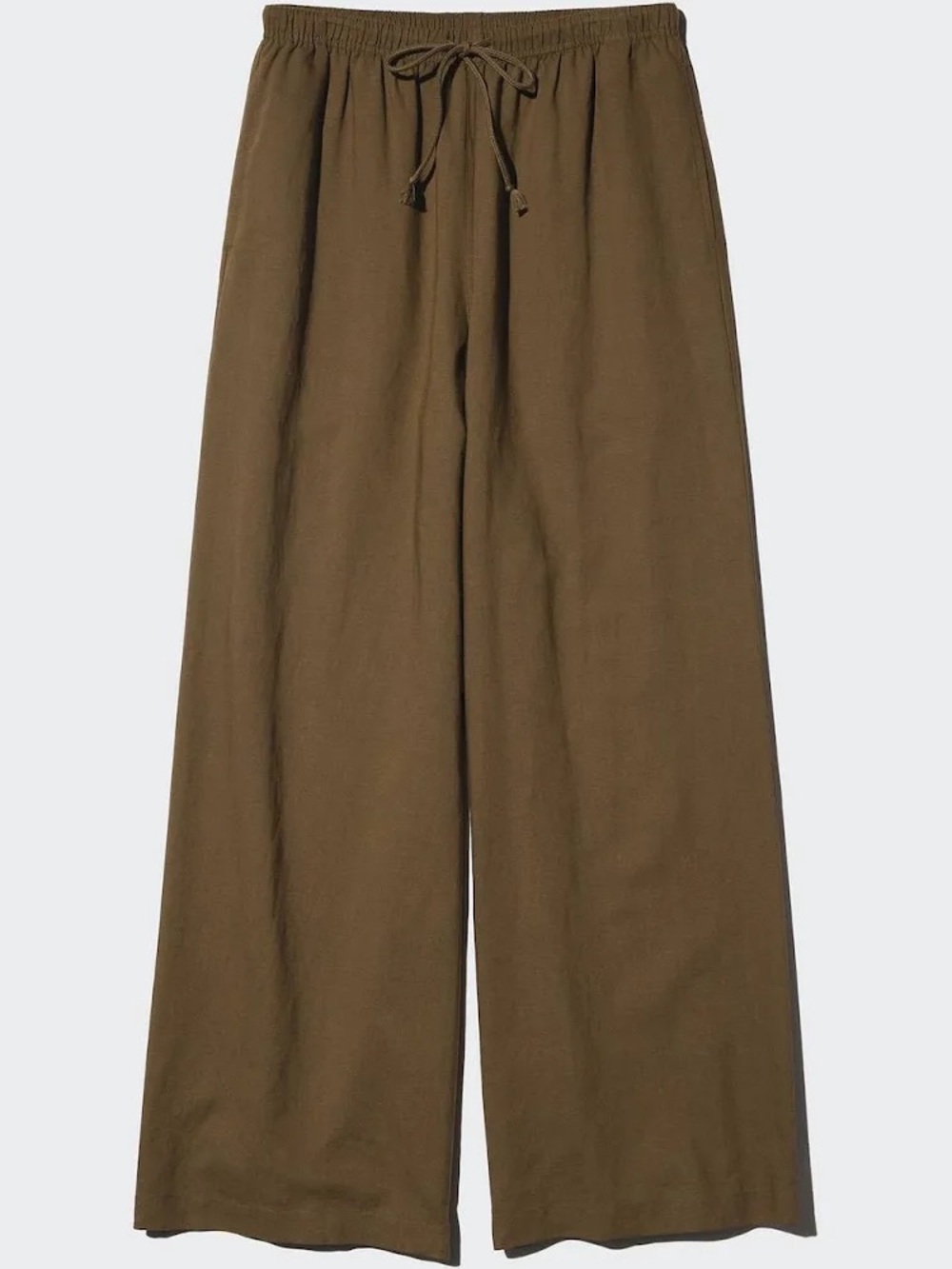 Uniqlo Women’s Linen Blend Easy Drawstring Pants - Sage Green size M